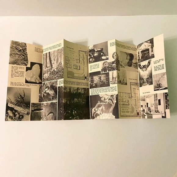 Vintage Illinois State Museum Travel Brochure Heart of Lincoln Land Postcard - Picture 10 of 16